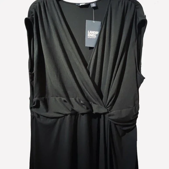 long sleeve cowl neck midi dress Annabelle Black Cowl Neck Midi Dress